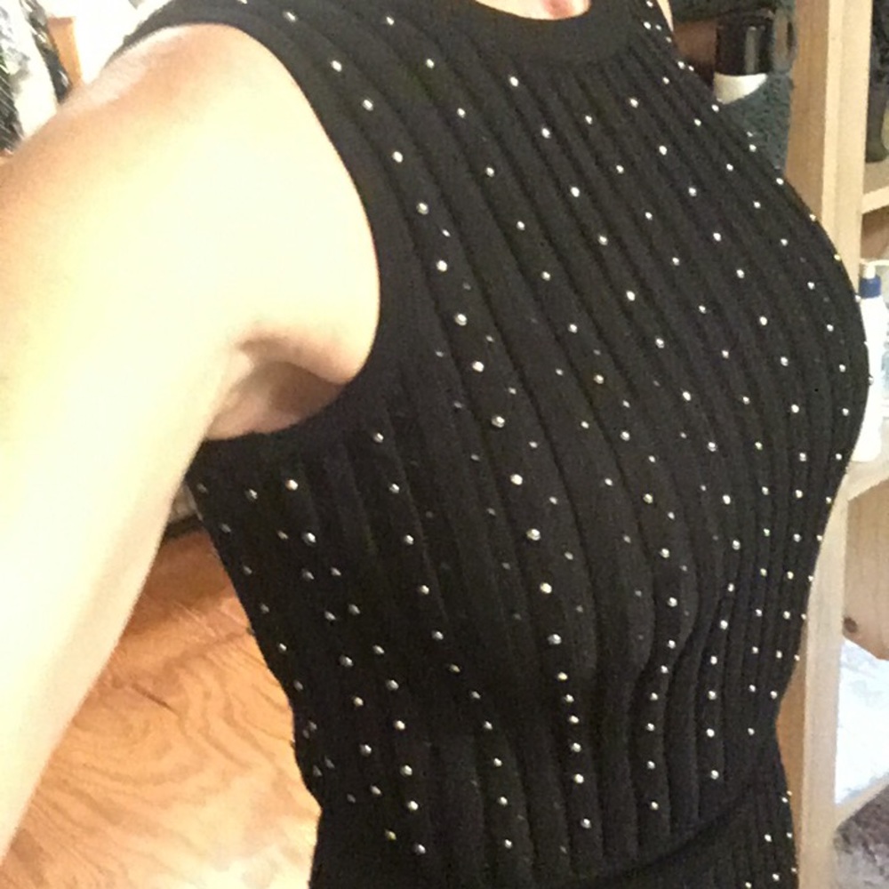 VERSACE SIMPLE BLACK DRESS NEW WITH TAGS!